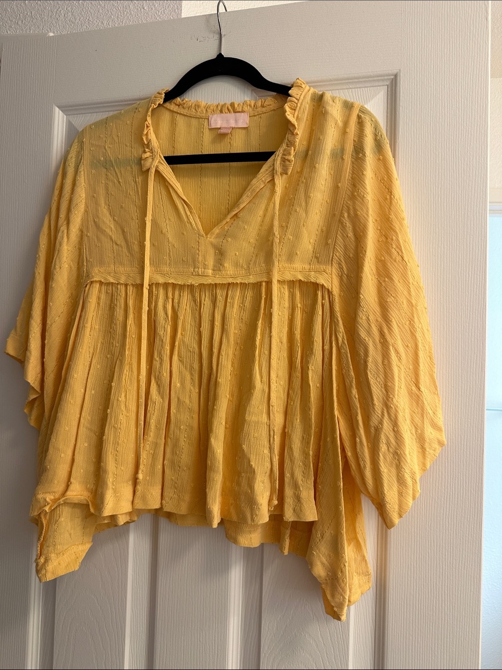 Vibrant Yellow Blouse - Lightweight Women Top